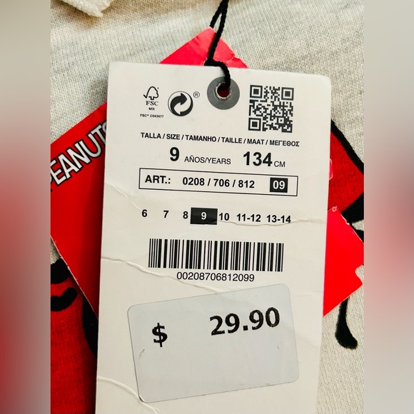 Girls Peanuts sweatshirt - Picture 5 of 7